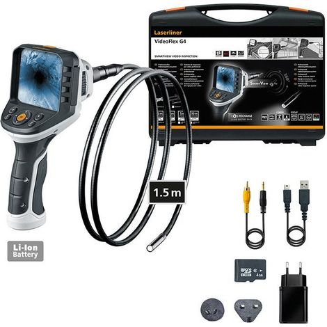 Endoscope Laserliner 082.242A Ø de la sonde: 9 mm Longueur de sonde: 1.5 m (1/5)