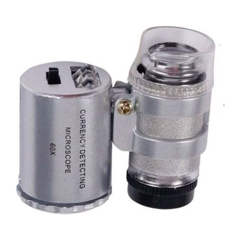 Mini loupe de bijoutier éclairée à LED 60X (1/5)