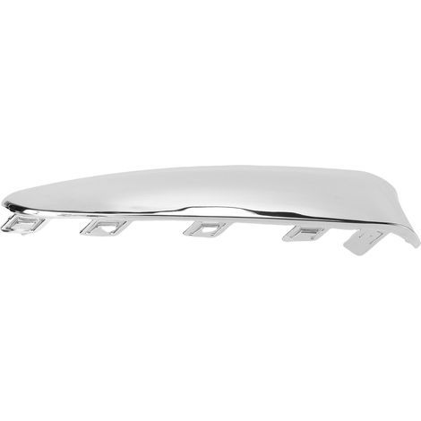 Baguette chromée de pare-chocs avant, aspect élégant, remplacement ABS pour Fiat 500 2016-2020, côté passager, référence 735642307 (1/5)