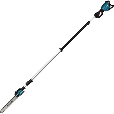 Makita – Élagueuse télescopique 300mm 2 x 18V – Moteur Brushless 1400W – Longueur de perche réglable jusqu'à 3,8m – Vitesse chaîne 20m/s - DUA301PT2