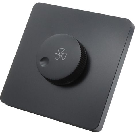 Interruttore universale regolabile per ventilatore a soffitto 220V - Nero