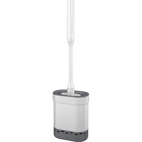 Brosse WC Blanc/Gris 47 x 12,8 x 7,4 cm (1/5)