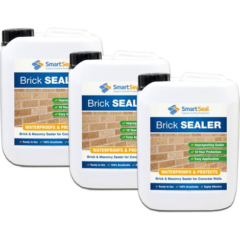 Brick Sealer / Masonry Sealer - Solvent Free - 3x5L (1/5)
