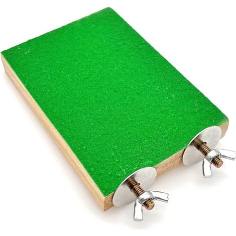 Parrot Flat Wooden Perch Platform Parakeet Canary Cockatiel Lovebird Hamster Bird Cage (1/5)