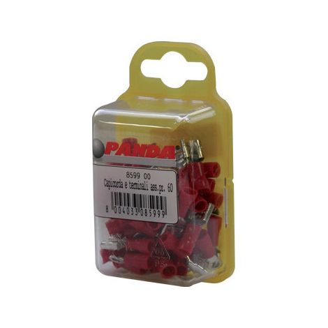 Set capicorda 60 pz assortiti con custodia trasparente – Stanley