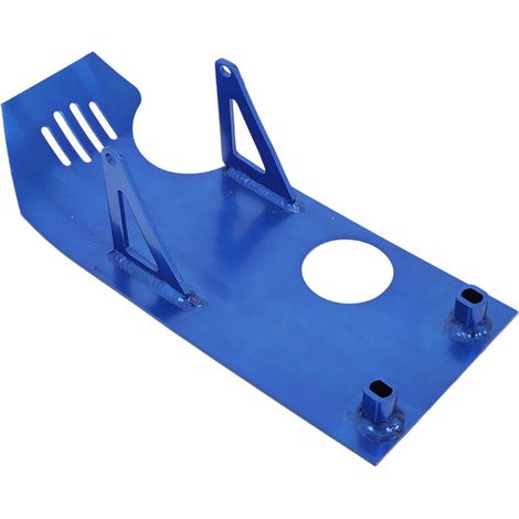 Copertura sottoscocca per motocicletta, fissabile con bulloni - Blu (1/2)