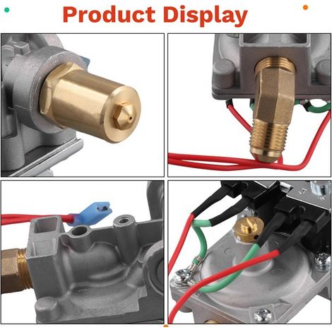 93870 92089 Vanne à gaz pour chauffe-eau de VR adaptée aux modèles Atwood de 10 gallons.  -DECOWOOD