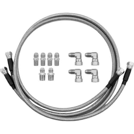 1 Satz Getriebekühlerschlauch TH350 700R4 TH400 kompatibel mit Chevrolet Suburban GMC Sierra Buick LeSabre Ford F-150 Dodge Jeep (1/5)