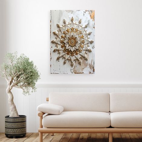Wandbild Mandala Zen Spa Oriental 60x90 (1/4)