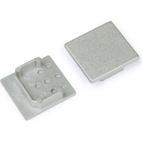Brumberg Leuchten Endstück f.Profilabdeckung silber 53057260 (1/3)