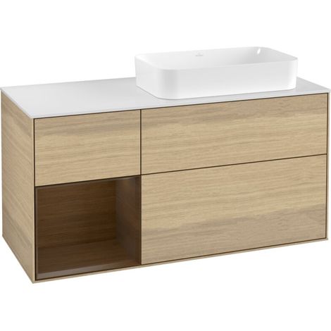 Villeroy & Boch F271GNPC Meuble sous-lavabo Finion F27