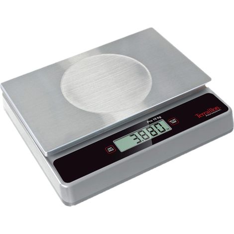 Terraillon Pro 15 Báscula de Cocina Gris Precisión 15kg