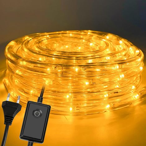 Guirlande Lumineuse 30M - 720 LED - PVC Flexible - 8 Modes Éclairage - Intérieur Extérieur Fête - Blanc Chaud (1/5)