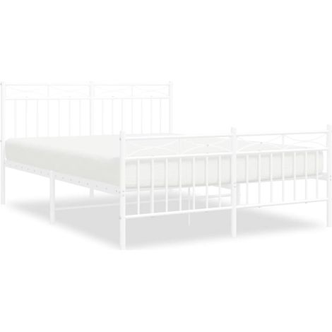 Maison Exclusive - Estructura cama sin colchón con estribo metal (1/5)