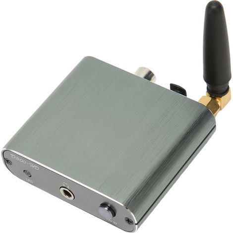Adaptateur Audio Bluetooth 5.2 APTX HD, Récepteur sans Fil à Faible Latence avec Sorties Optique/Coaxial/AUX pour Enceintes (1/5)