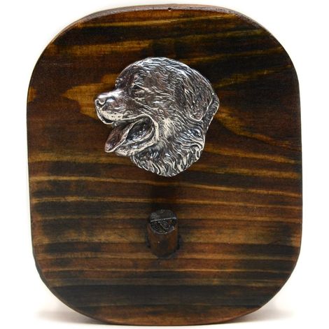 Perro de montaña bernés: colgador de correa, colgador de medallas con un perro, gancho para llaves de Art-Dog (1/5)