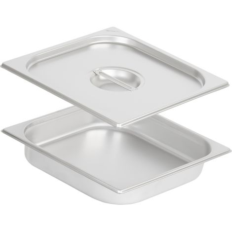 Mahlzeit Bac GN 2/3 avec couvercle  Hauteur 65 mm  Différentes tailles disponibles  gastronome