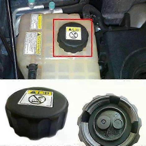 2161508051 Bouchon de vase d'expansion de radiateur, couvercle de réservoir de liquide de refroidissement compatible avec Ssangyong Rexton Korando - JXLGV (1/5)