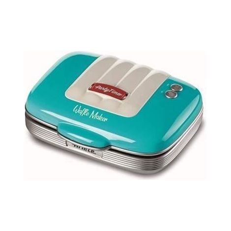 Cuisinière Ariete Maker Gaffrera 700 W avec plaques antiadhésives bleues - 1973-AquaForge