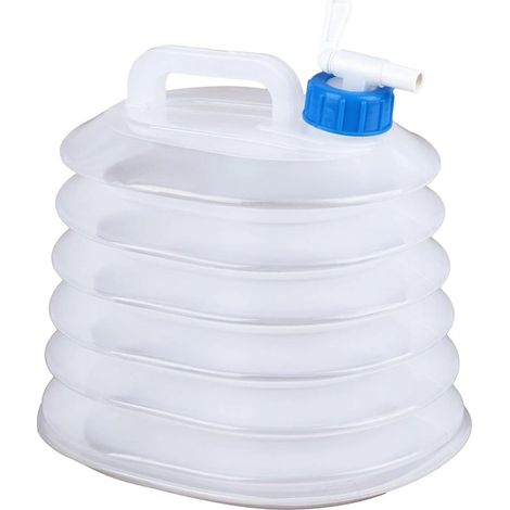 Poche à eau de camping - Sac à eau de 10 litres avec robinet - Légère et résistante - Idéale pour la randonnée et les aventures en plein air-AquaForge (1/5)