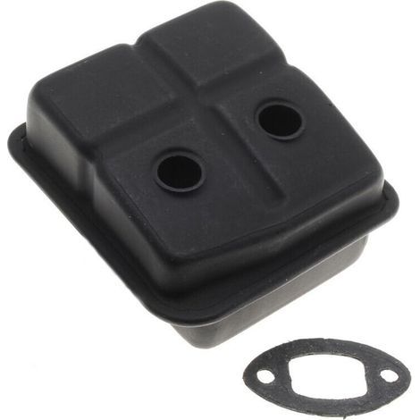 Pot d'échappement taille haies compatible avec Stihl HS81 et HS86 remplace 4237 140 0600 (1/4)