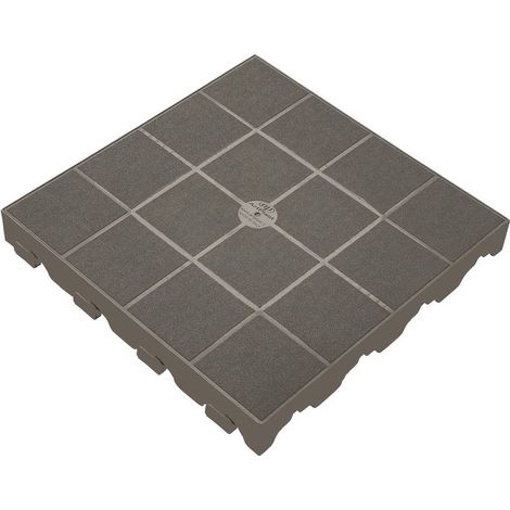 PIASTRELLA PER GIARDINO 'COMBI' cm 40 x 40 (39 x 39 netta) x h 4,8