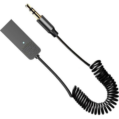 Kabelloser Audioempfänger mit USB-Adapter und Bluetooth 5.2-Unterstützung für Freisprecheinrichtung im Auto und zu Hause