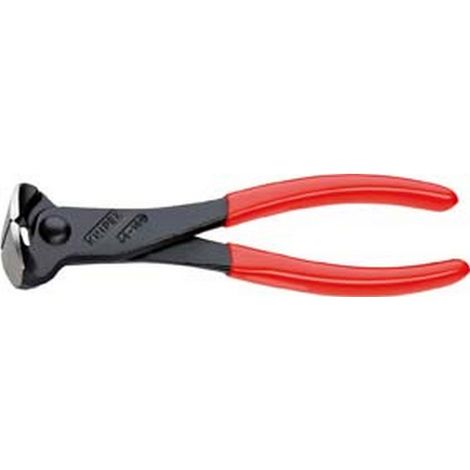 KNIPEX 68 01 200 EAN Tronchese per meccanica con tagliente frontale rivestiti in resina sintetica atramentata nera 200 mm