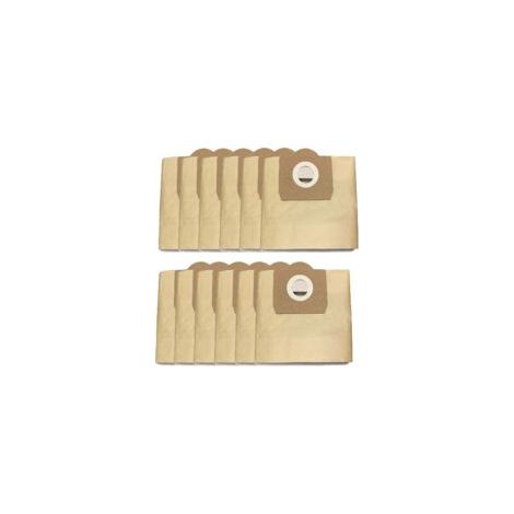Recambios – Paquete de 12 bolsas de filtro de papel para aspiradoras Karcher MV 3, WD 3.xxx, A 22xx, A 25xx, A 26xx, SE 4001, 4002 – Filtración del 99% de partículas finas - A26xx-Crezuo (1/5)