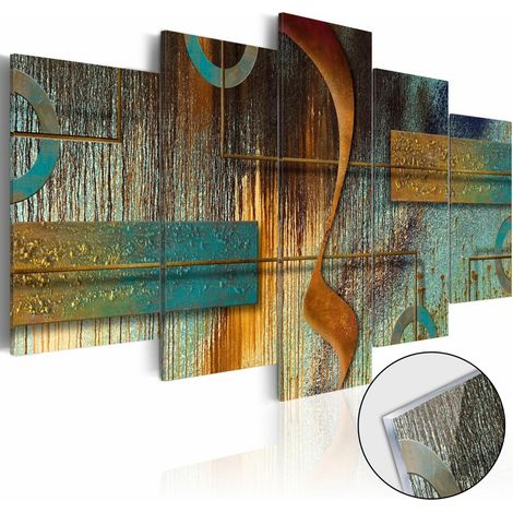 Tableau sur verre note exotique - 200 x 100 cm (1/4)