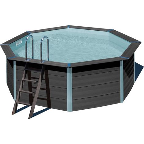 Piscina fuori terra Gre in composito 410x124 cm (1/5)