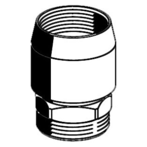 Schell Rohrbelüfter für POLAR/POLAR Set, Bauform C, chrom (1/2)