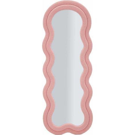 PINK TEDDY WALL MIRROR CM 60X4X160 ( INSIDE MIRROR SIZE CM 39X137) (1/4)
