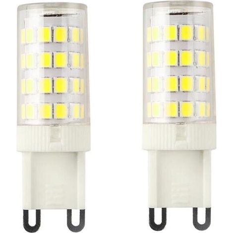2 X Lampadina Led G9 4 W = 48 W Luce Bianca 6500k Per Lampadario Applique (1/4)