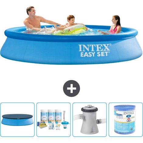 Intex Piscine Easy Set Ronde - 305x61 cm - 5-pièces S40446 (1/5)