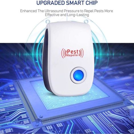 YMYNY Répulsif Ultrason Souris et Rat 2019 - Prise à Double Fréquences Ultrasonique Puissan 6pcs