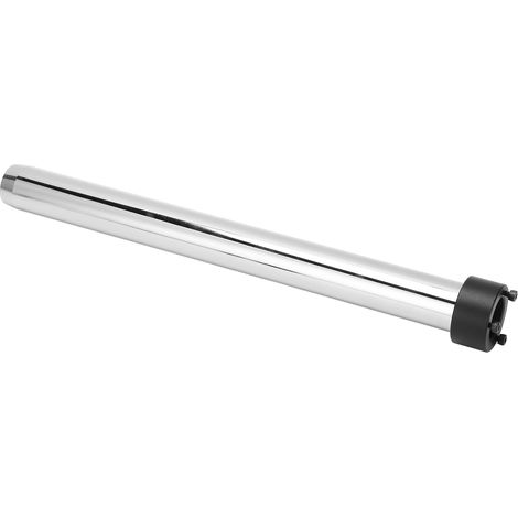 Support colonne rigide en métal chromé Ø32mm longueur 350/250mm pour microscope stéréo binoculaire trinoculaire avec bague et clé hex (1/5)