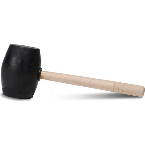 Maillet En Caoutchouc Noiur 750g 65908 Rubi (1/2)