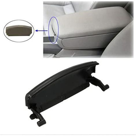 Accoudoir Voiture, Accoudoir Couvercle Verrouillage Console Loquet Catch Clip, Accoudoir Réparation Couvercle Console Couverture Accoudoir Central Couvercle Loquet Clip Catch(Noir) (1/5)
