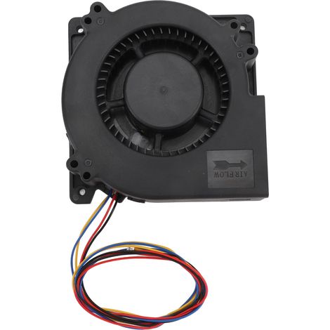 Ventilateur pour imprimante 3D avec prise 4 broches, alimentation CC 24 V, double roulement à billes, refroidissement auxiliaire du châssis pour les modèles X1 et P1.