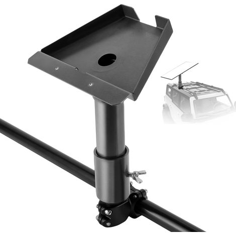 Kit de fixation pour échelle de toit de camping-car – En aluminium robuste – Pince de serrage – Pour mât de drapeau, yacht et véhicule de camping (1/5)