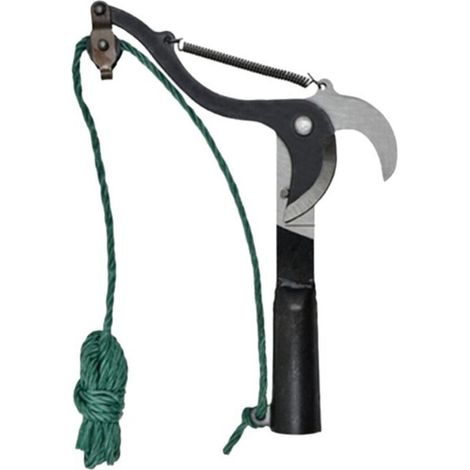 Potatore ad altezza elevata con corda, potatore aereo per giardinaggio in acciaio al manganese, ideale per potature facili e sicure