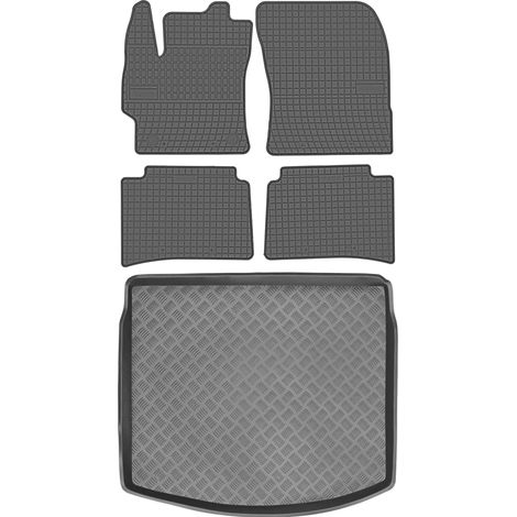 Toyota Corolla XII Kombi ab 2019 SET - Gummifußmatten + Kofferraummatte