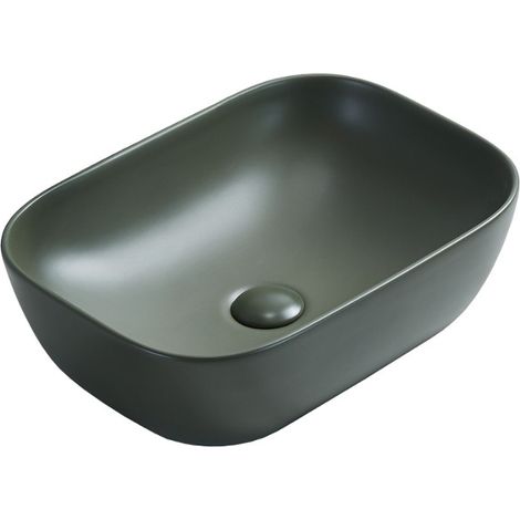 Mexen Rita lavabo sobre encimera 45 x 32 cm, caqui mate - 21084543
