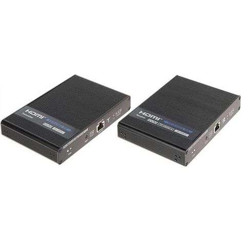 Estensore RX+TX segnale video HDMI+USB UHD 4K UTP cat5e/cat6 over ip - 70M