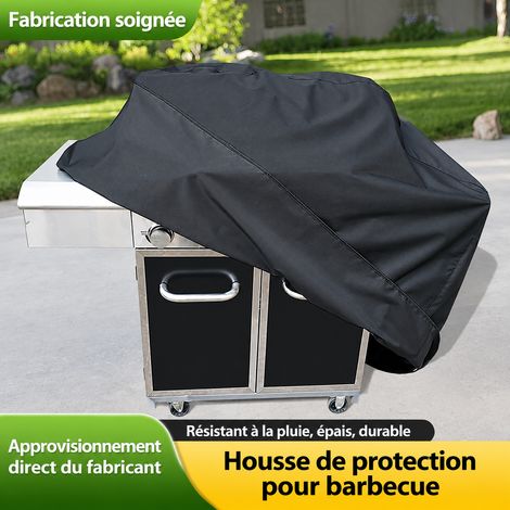 Housse de protection pour barbecue rectangulaire tissu Oxford 210D noir 145 x 62 x 118 cm 210d 145 62 118cm 1,2 kg – Livraison gratuite (1/5)