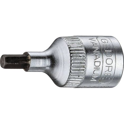 Inserti a bussola IN 20 1/4 di pollice, esagonale interna, SW 2,5 mm, lunghezza 28 mm (1/5)