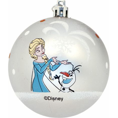 ARDITEX WD13420 Pack de 10 Bolas árbol de Navidad diámetro 6cm. de Disney-Frozen II (1/3)
