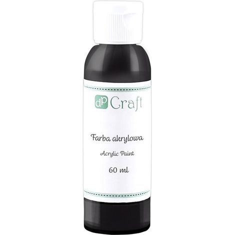 Vernice acrilica nera 60 ml