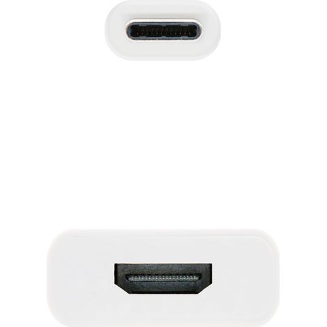 Adaptador Nanocable 10.16.4102/ USB Tipo-C Macho - HDMI Hembra (1/4)